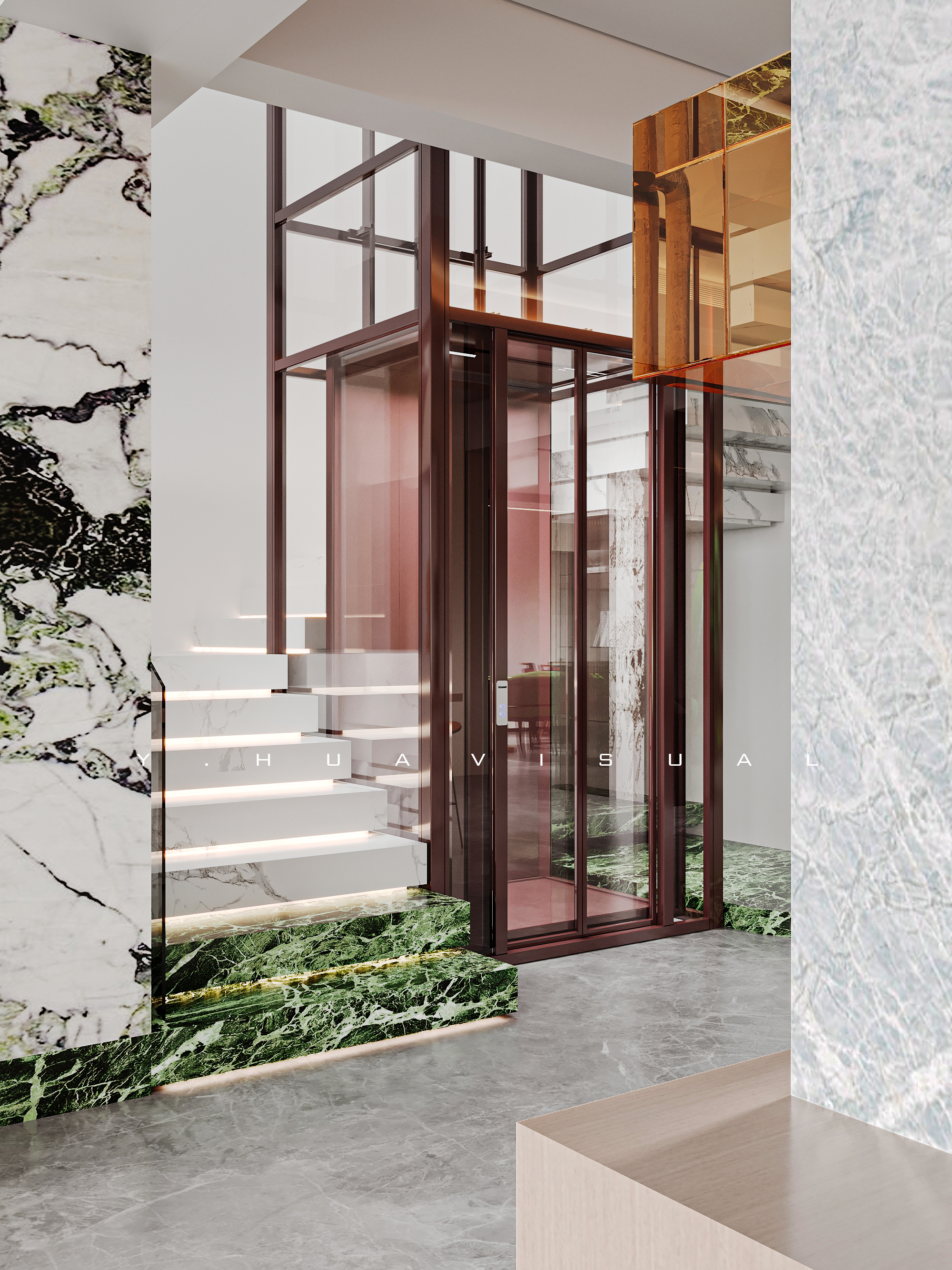 乙画视觉｜现代别墅-3