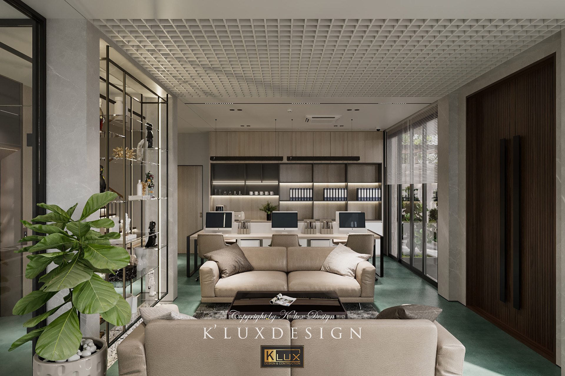 越南兴别墅改造项目（一层）丨越南河内丨K'lux design-16