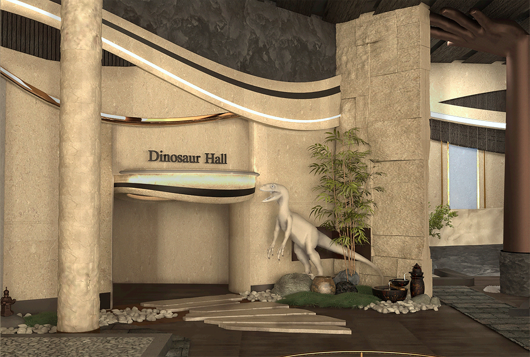 埃及地质博物馆室内设计毕业项目-18