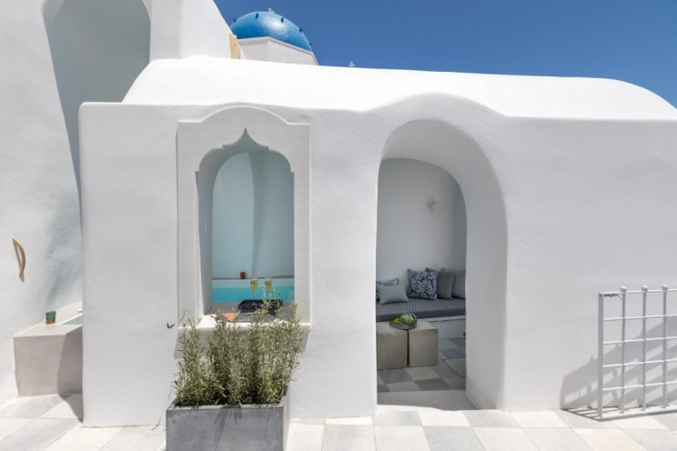 圣托里尼Namaste Suites酒店  Maria Chatzistavro.-3