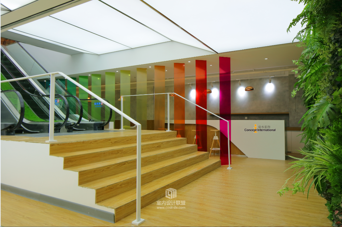 【临水装饰】凯鸿广场联合办公项目装修设计欣赏-17