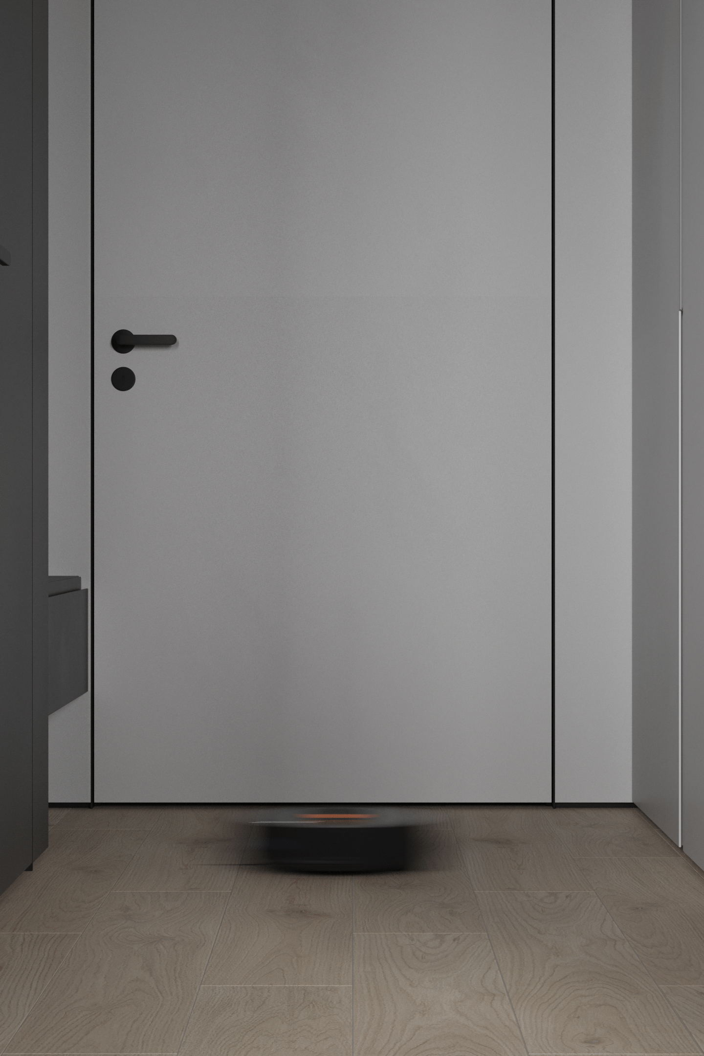 高级灰色系小空间公寓-1