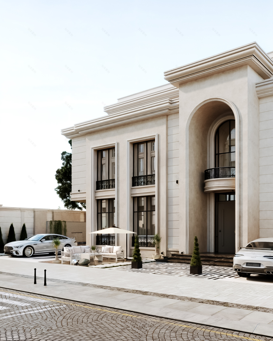 新古典别墅·沙特阿拉伯
注:KSA 是沙特阿拉伯王国(Kingdom of Saudi Arabia)的英文缩写 丨沙特阿拉伯-1