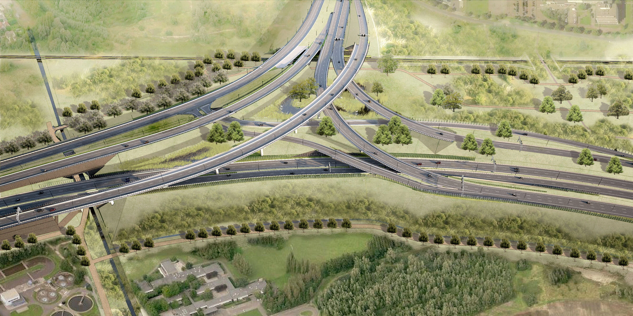 Oosterweelconnection Left Bank, Antwerp-16