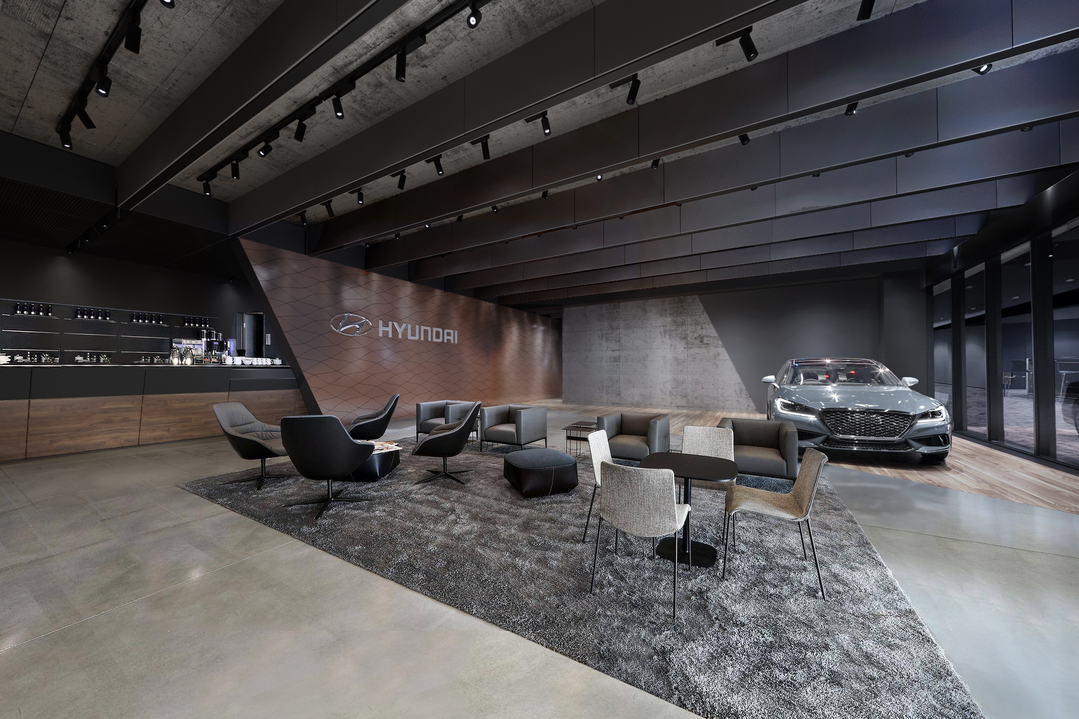 汽车品牌空间设计丨印度新德里-14