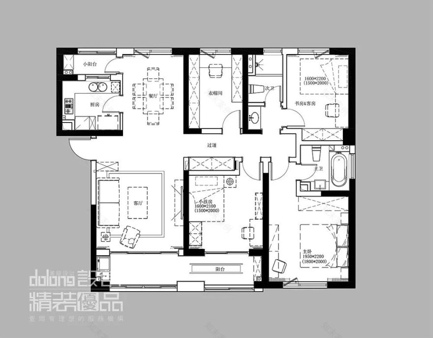 《長夏》轻奢美式,精装优品的艺术重生-12