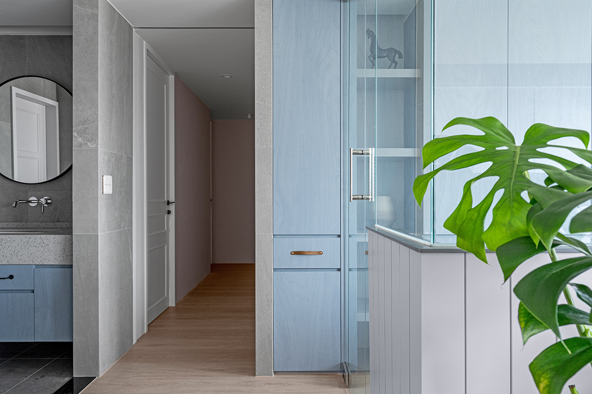 家装设计案例鉴赏——现代风柔淡恬适居所 -10