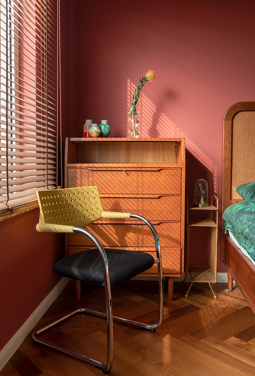 南洋复古风,151㎡家居空间的诗意探索-111