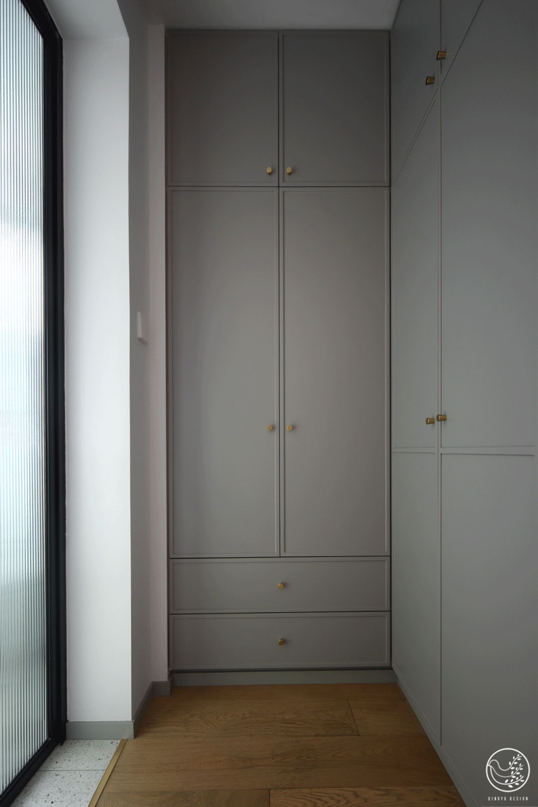 北欧风轻复古宅丨中国成都丨清羽设计-54