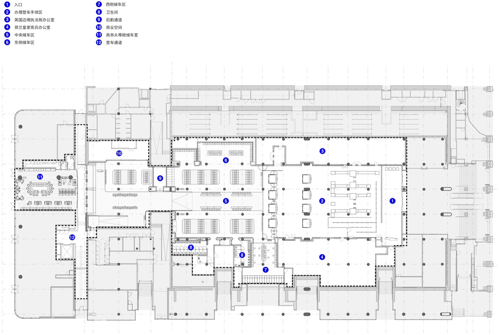 欧洲之星（Eurostar）英国专线枢纽站丨荷兰阿姆斯特丹-86