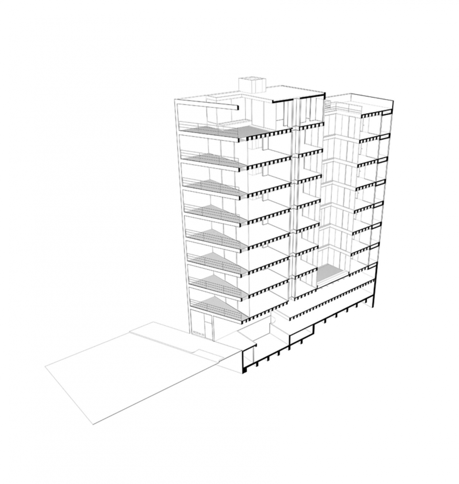 墨西哥 RODIN 街 33 号公寓楼丨HAUSM2-22