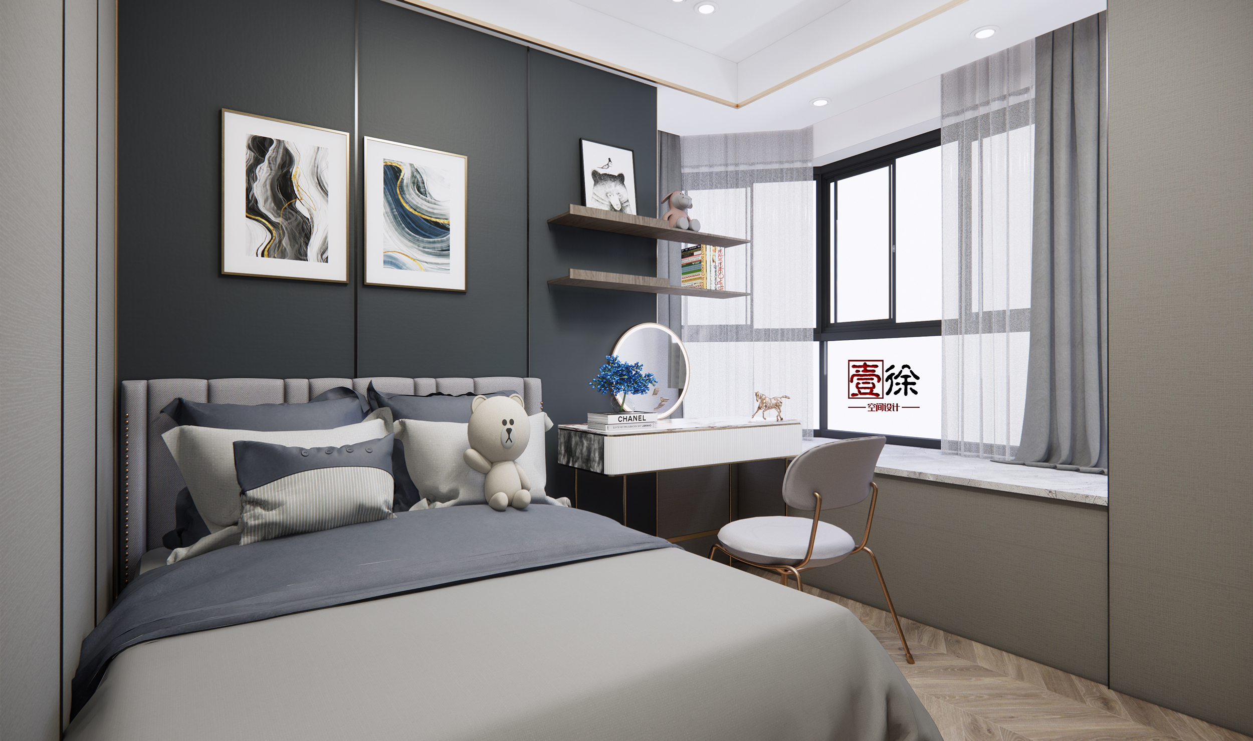 福鼎碧桂园现代轻奢平层设计丨壹徐设计-31