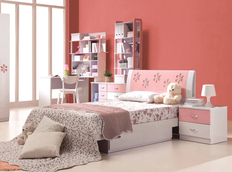 20 Best Two Colour Combination For Bedroom Walls-11