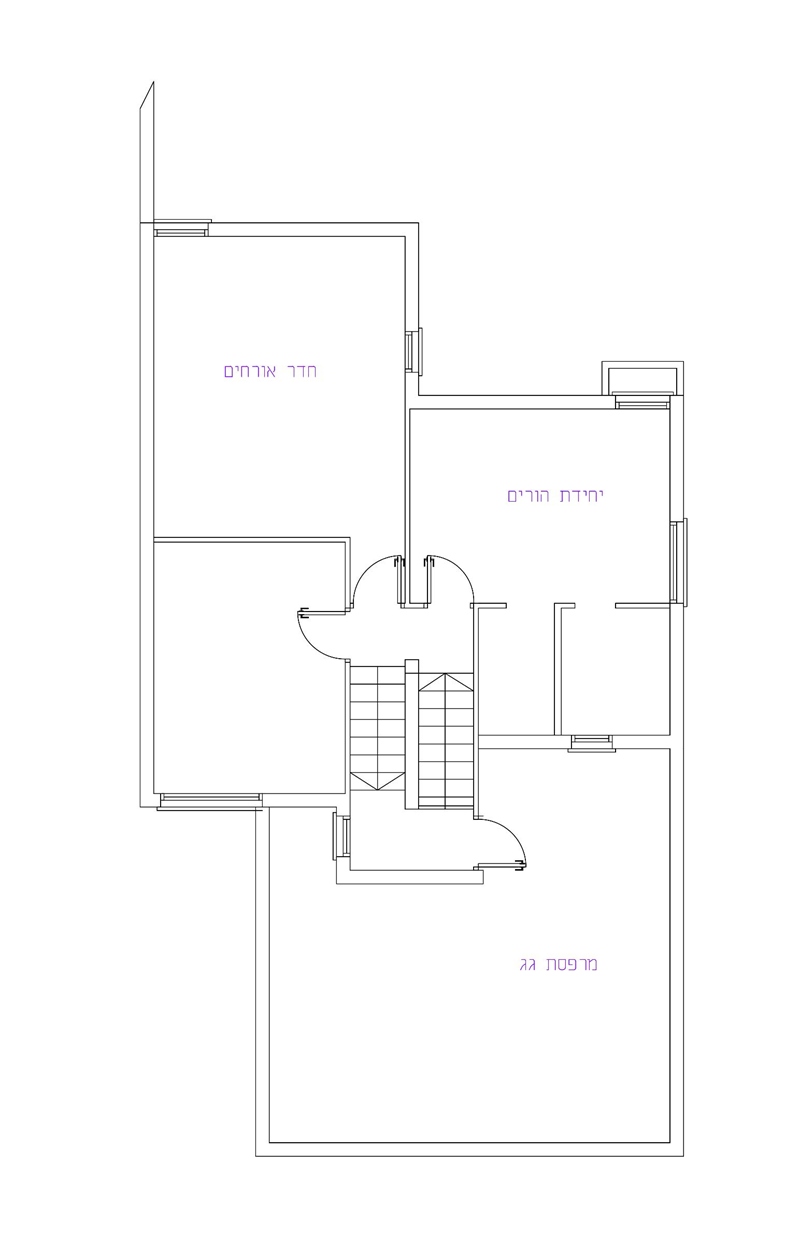 成年子女住宅重新设计打造私密空间项目丨以色列丨西格·菲尔德·利博维茨  SI DESIGN-42
