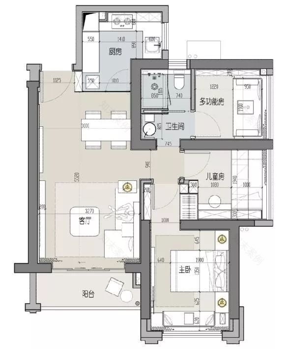 派尚设计新作 | 嘉信·云峰公馆样板房,呼吸感的现代生活空间-62