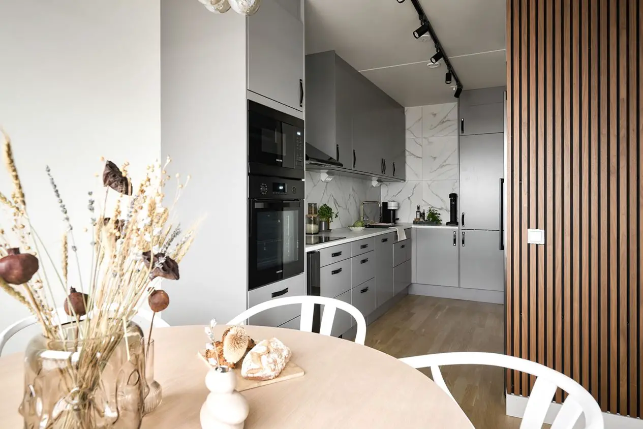 色彩与木质的温暖 | 58m2 公寓的温馨设计-8