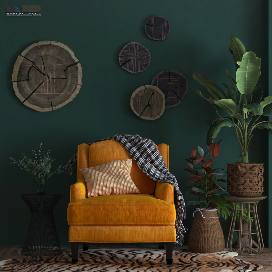 热带风格客厅 乔治亚-10