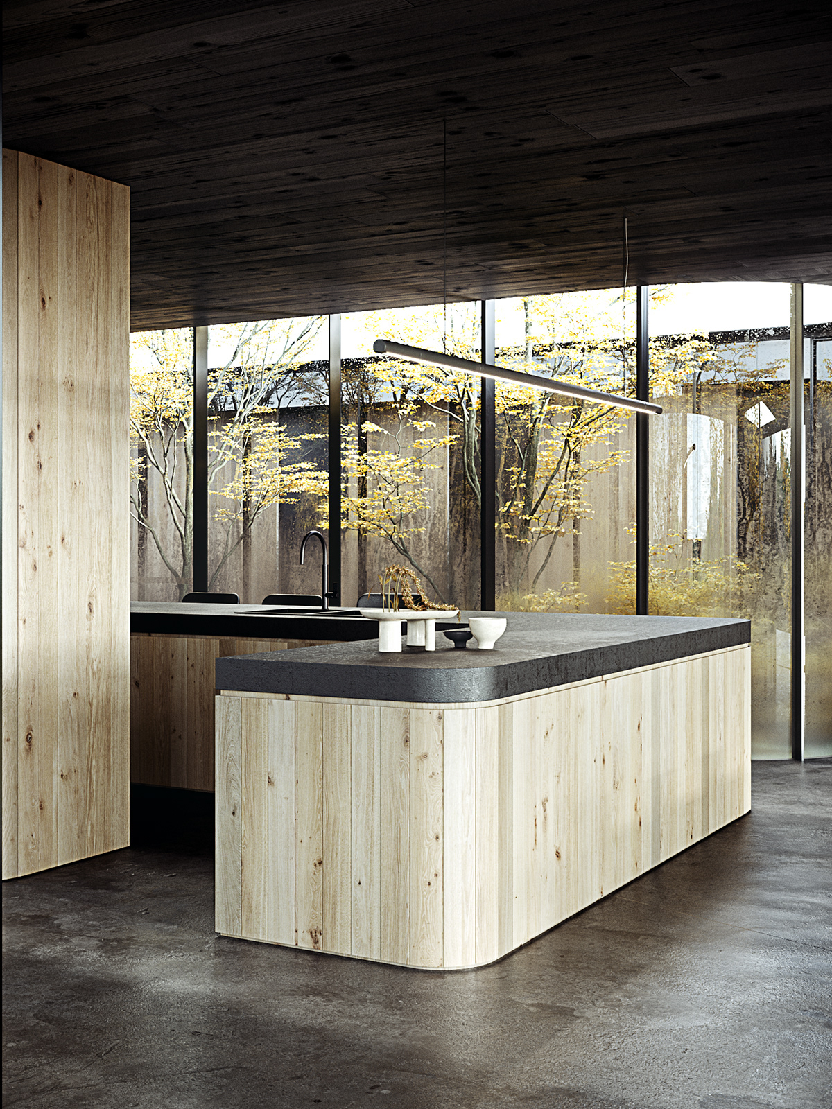 墨尔本河畔别墅,打造室内外一体化生活空间-25