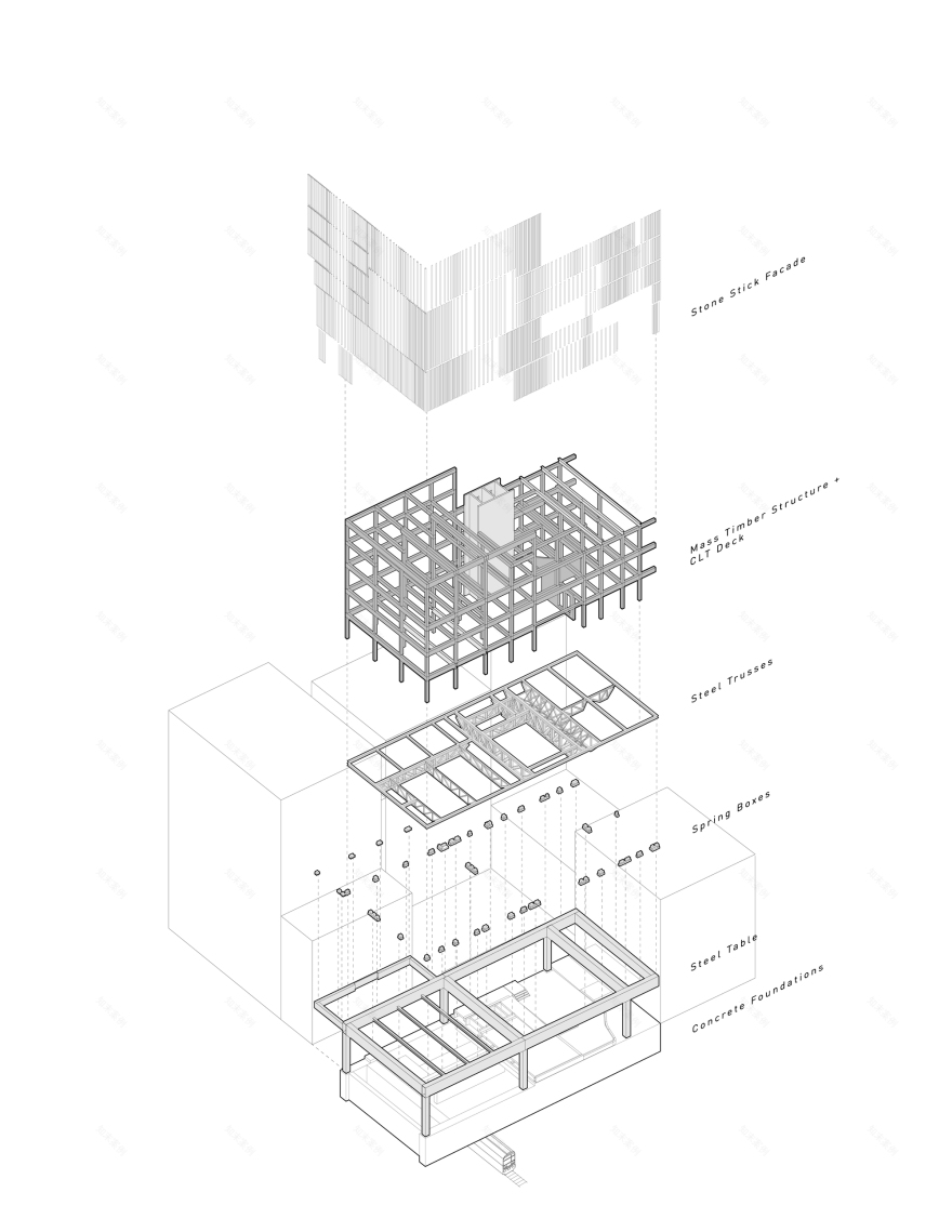 芝加哥大学巴黎约翰·W·博耶中心丨法国巴黎丨Studio Gang-43