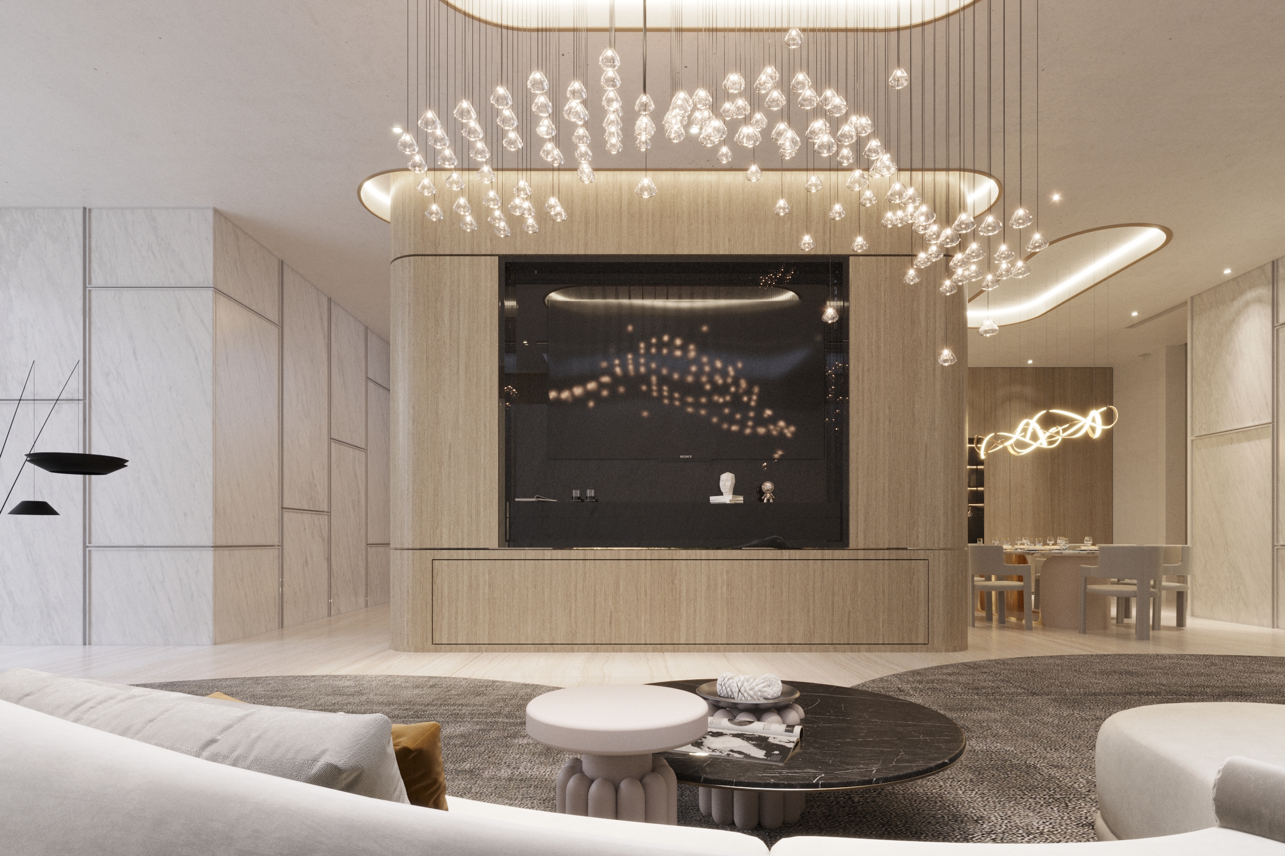 Villa Alshanine 室内设计丨Paramo Architects-14