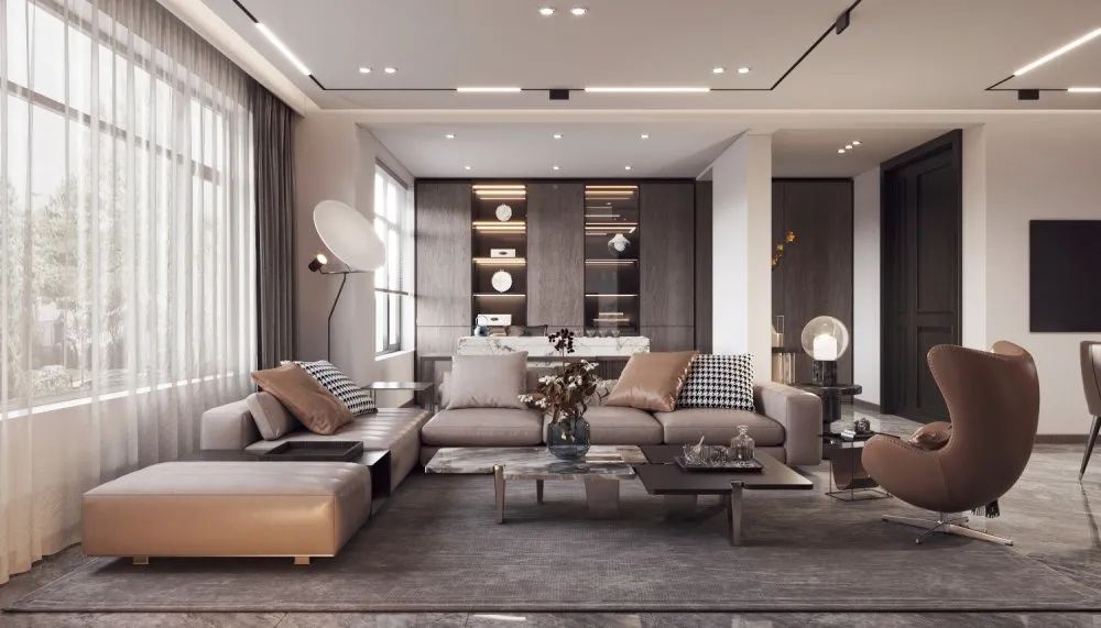 《爱的厘米》家居设计解析 | 现代简约与轻奢时尚的碰撞-35