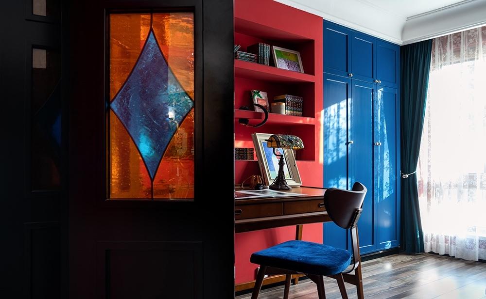 色彩冲击下的摩登复古家居设计-12