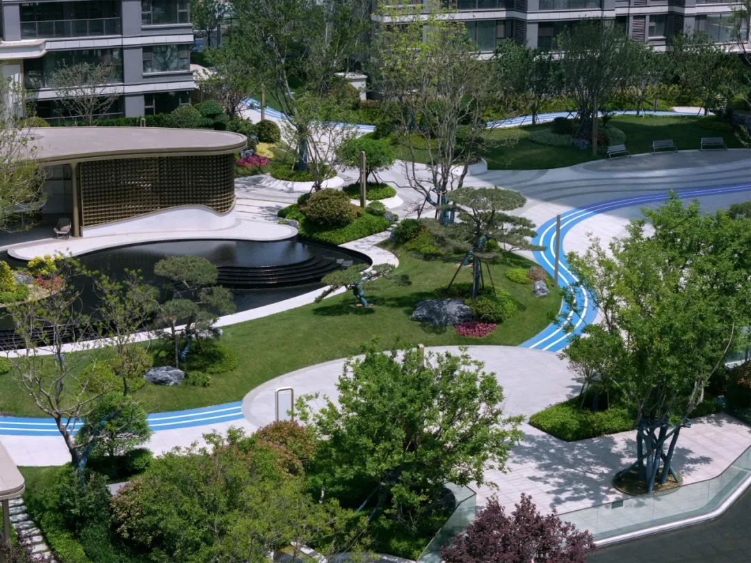 青岛润诚天悦华府大区丨中国青岛丨东易奇思-36