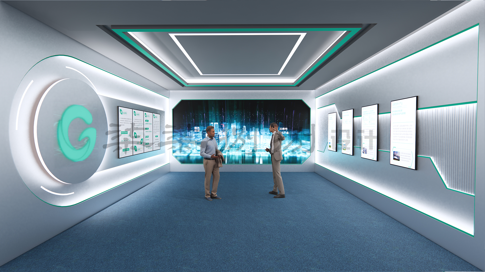 中国绿发总部大堂改造设计  前期方案-3