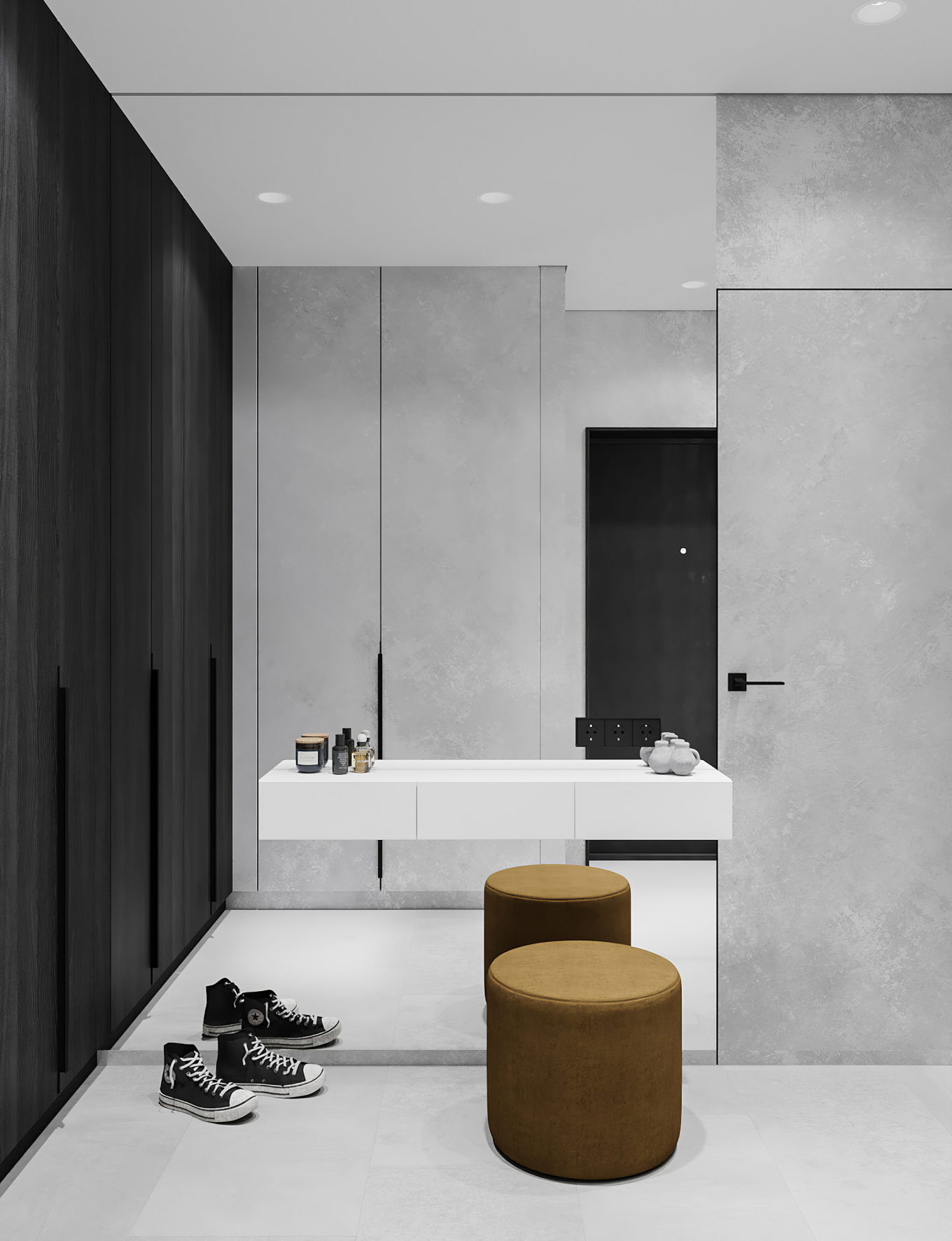 BALANCE COLOUR--78㎡一室户，简约的设计，储物超多！-18