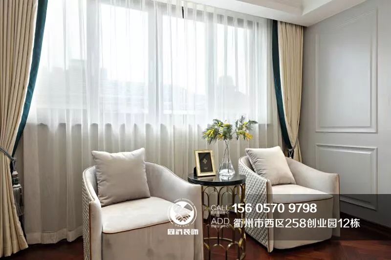 同济大宅全案设计中心美式轻奢排屋案例解读-25