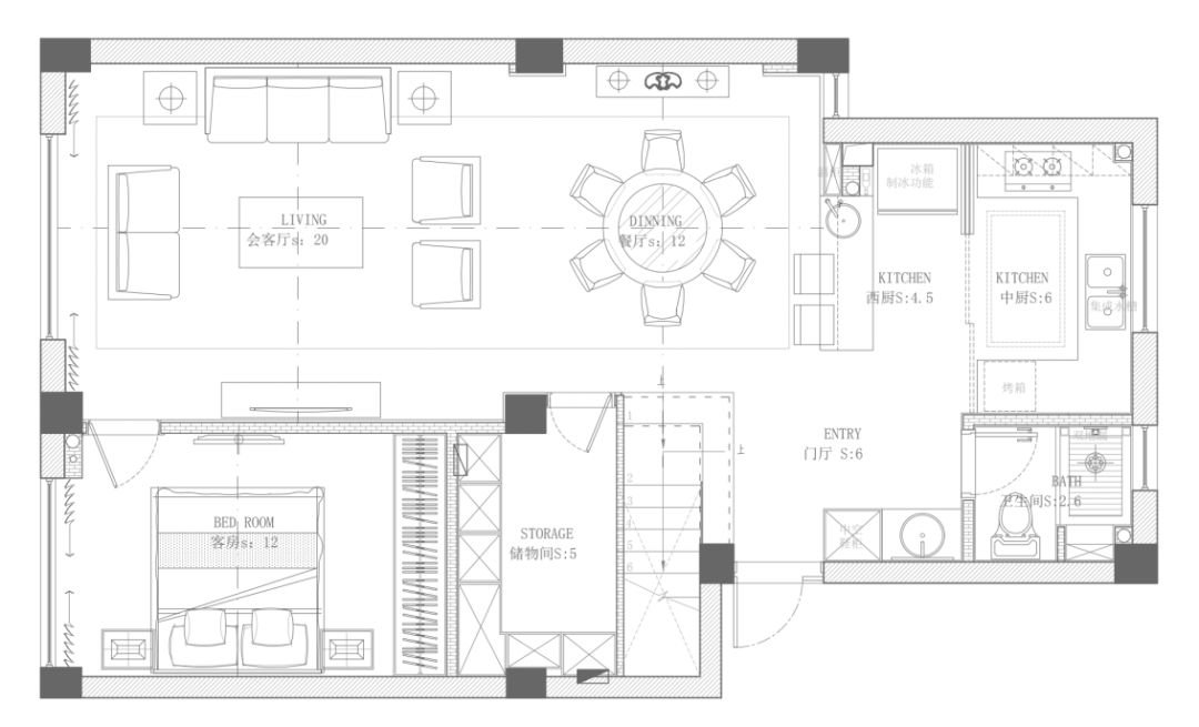 港式轻奢,雅致于里,叠墅之尚-86