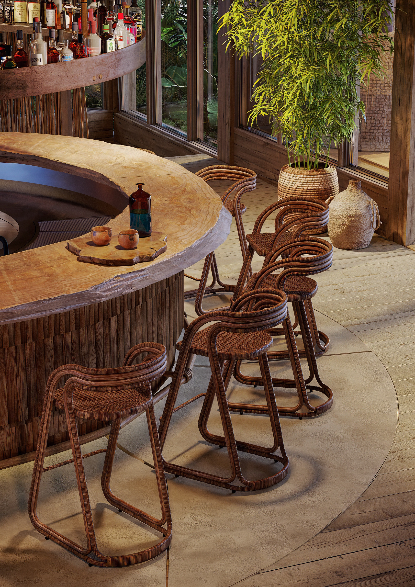 哥伦比亚度假酒店餐厅丨哥伦比亚丨KSTALT-42