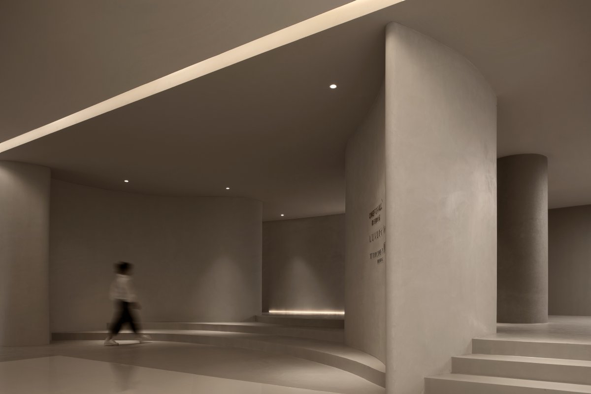 本色空间微水泥展厅丨杜志涛-3