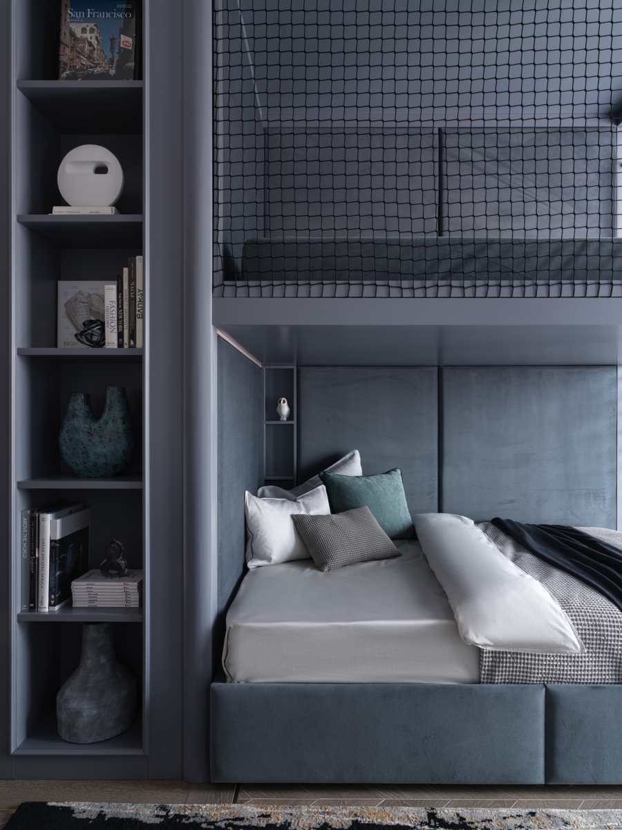 家庭奢华:适合家庭的公寓精美内饰设计-21