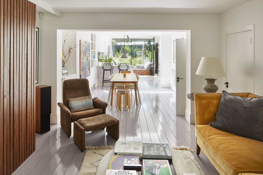 伦敦绿意盎然的家庭住宅-12