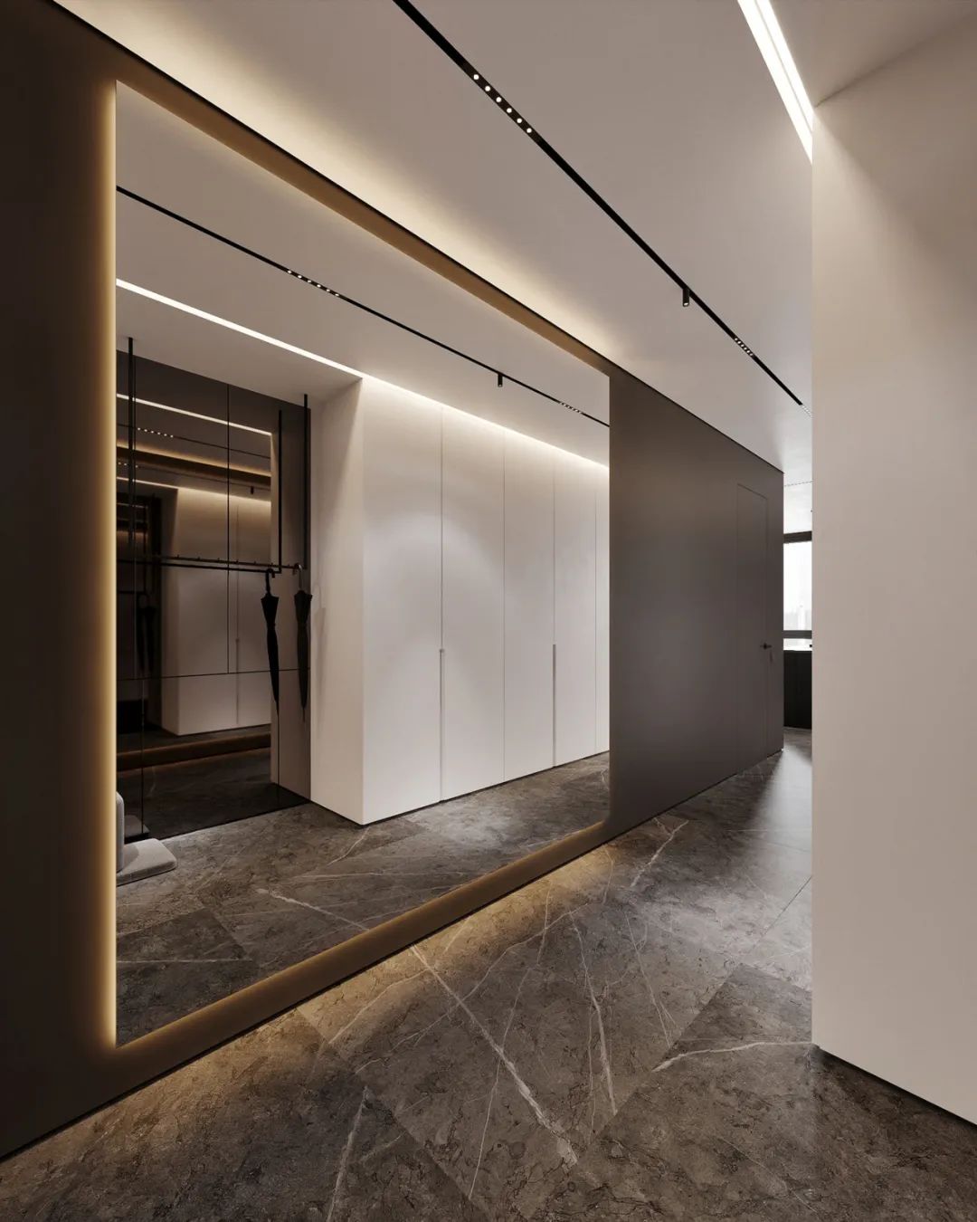 127㎡顶层复式简约干练公寓设计丨KYDE.architects-55