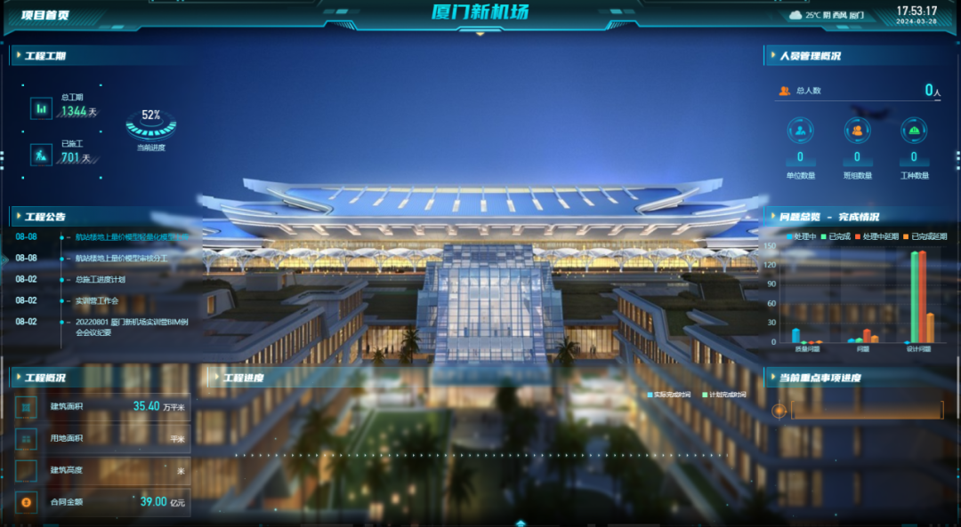 央视聚焦！中建八局厦门翔安国际机场航站楼项目建设加速推进-98