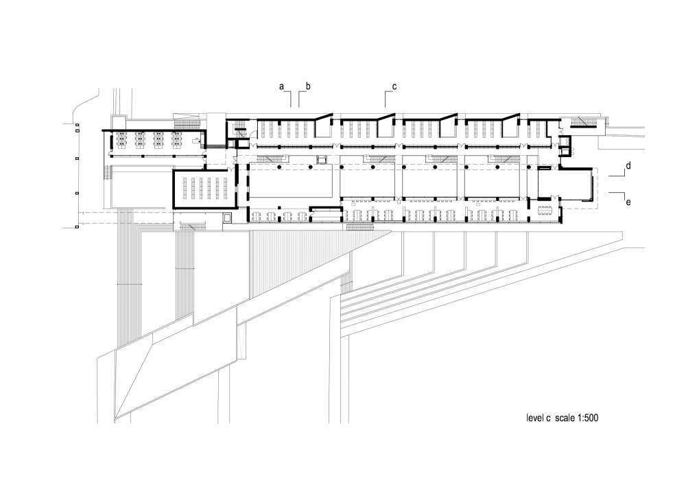 希腊校园图书馆 · 动态曲线屋顶下的知识空间-46