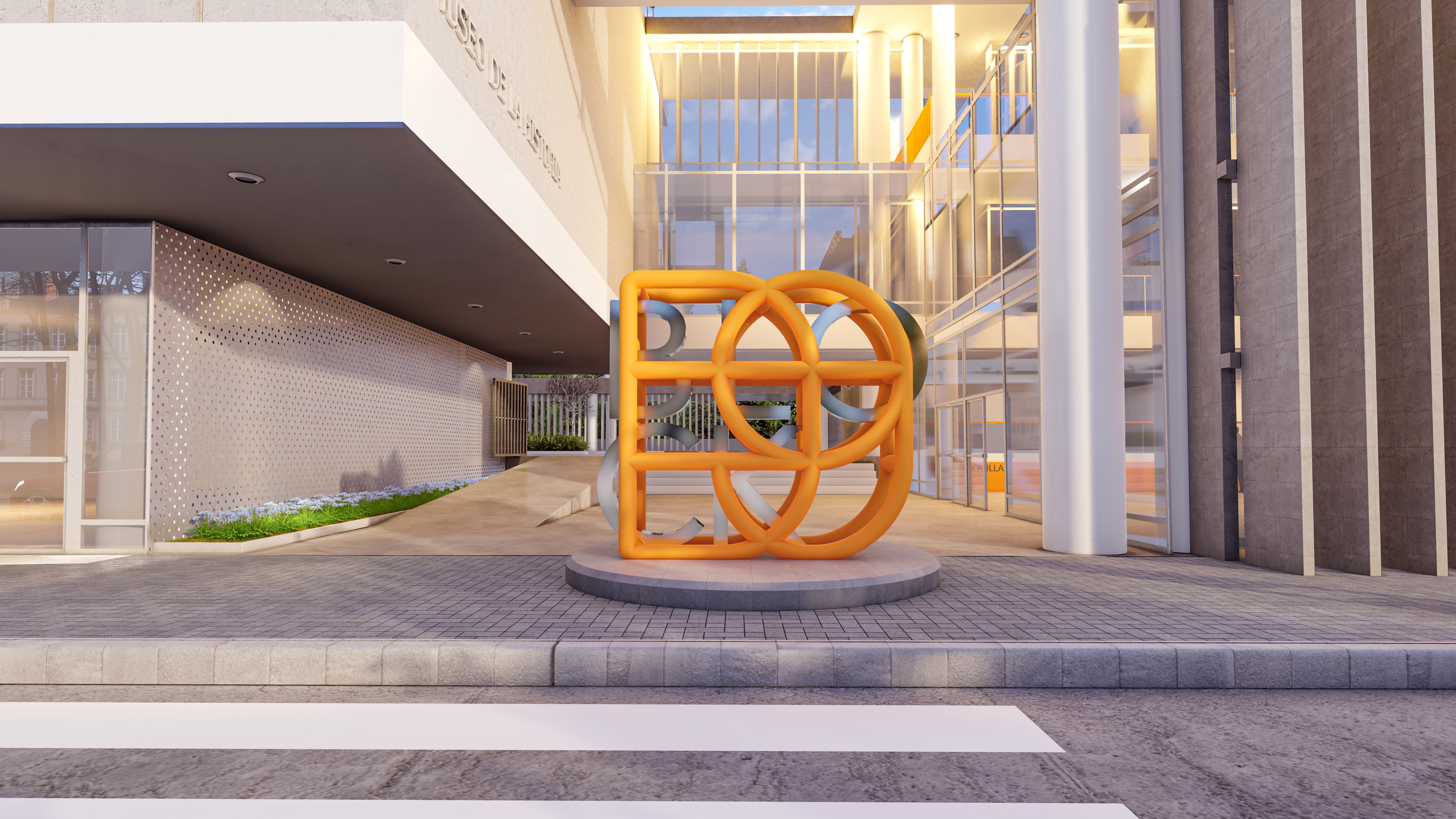 商业街区  导视视觉,外摆美陈设计丨导向系统设计-10