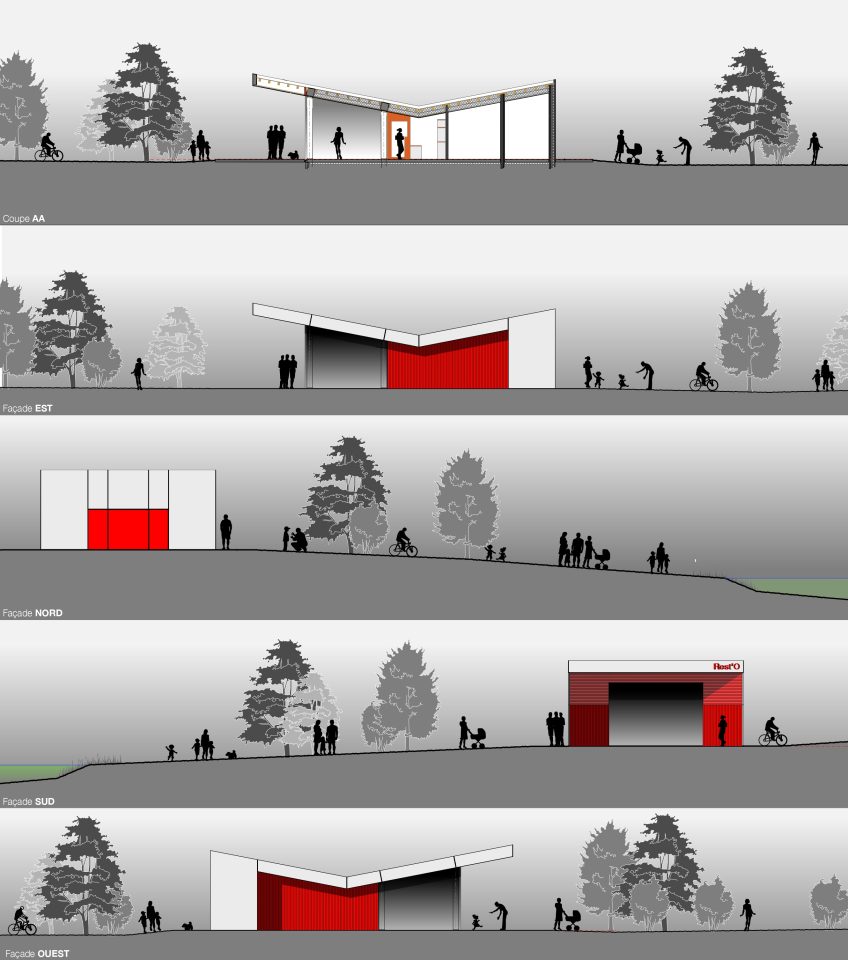 Lure休闲基地水上活动建筑及快餐厅建设丨法国丨GHEZA Thierry（建筑师）-11