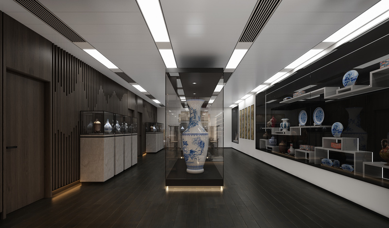 38 层文化艺术品交易公司室内设计-34