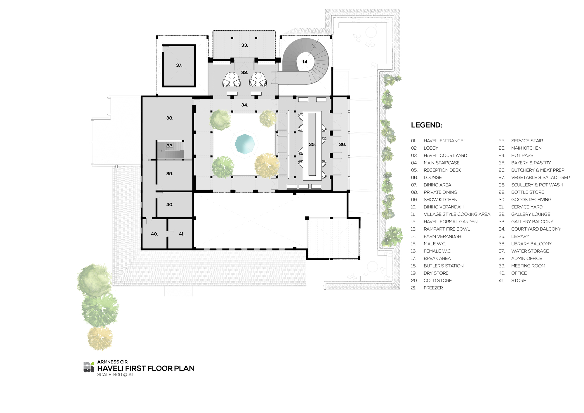 阿兰姆内斯吉尔小屋丨印度-56