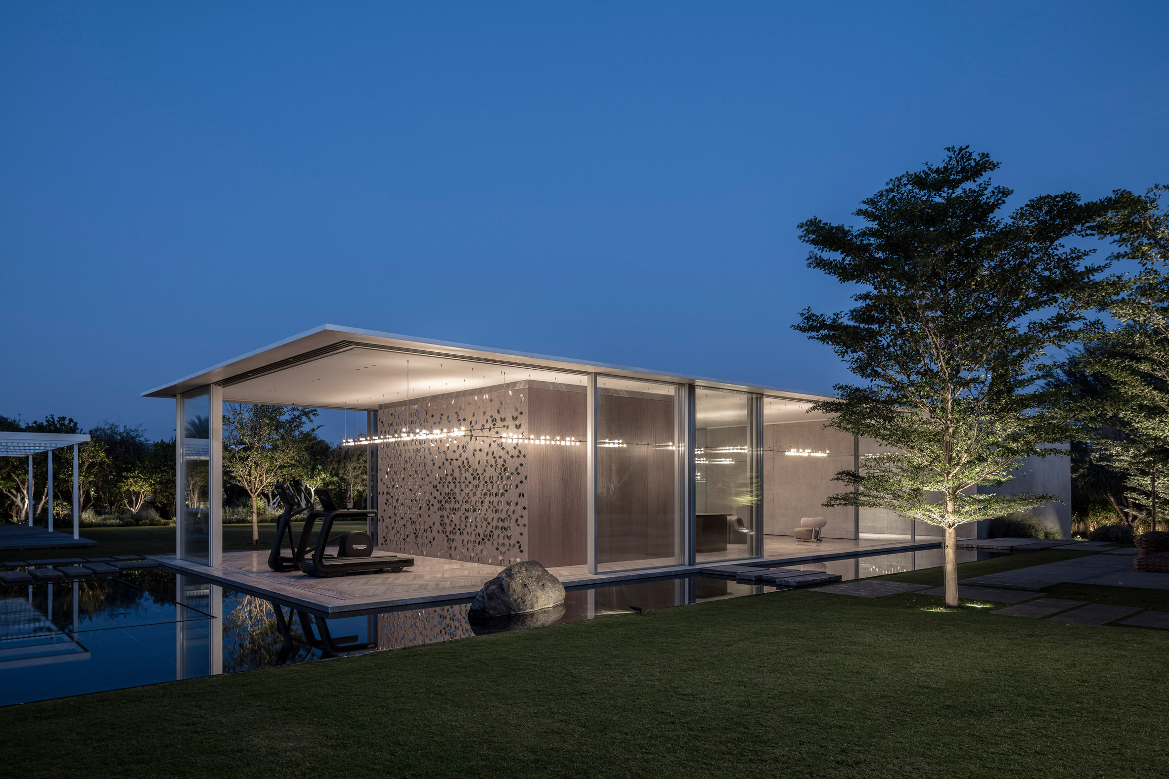 以色列透明玻璃私墅,家的度假胜地-11