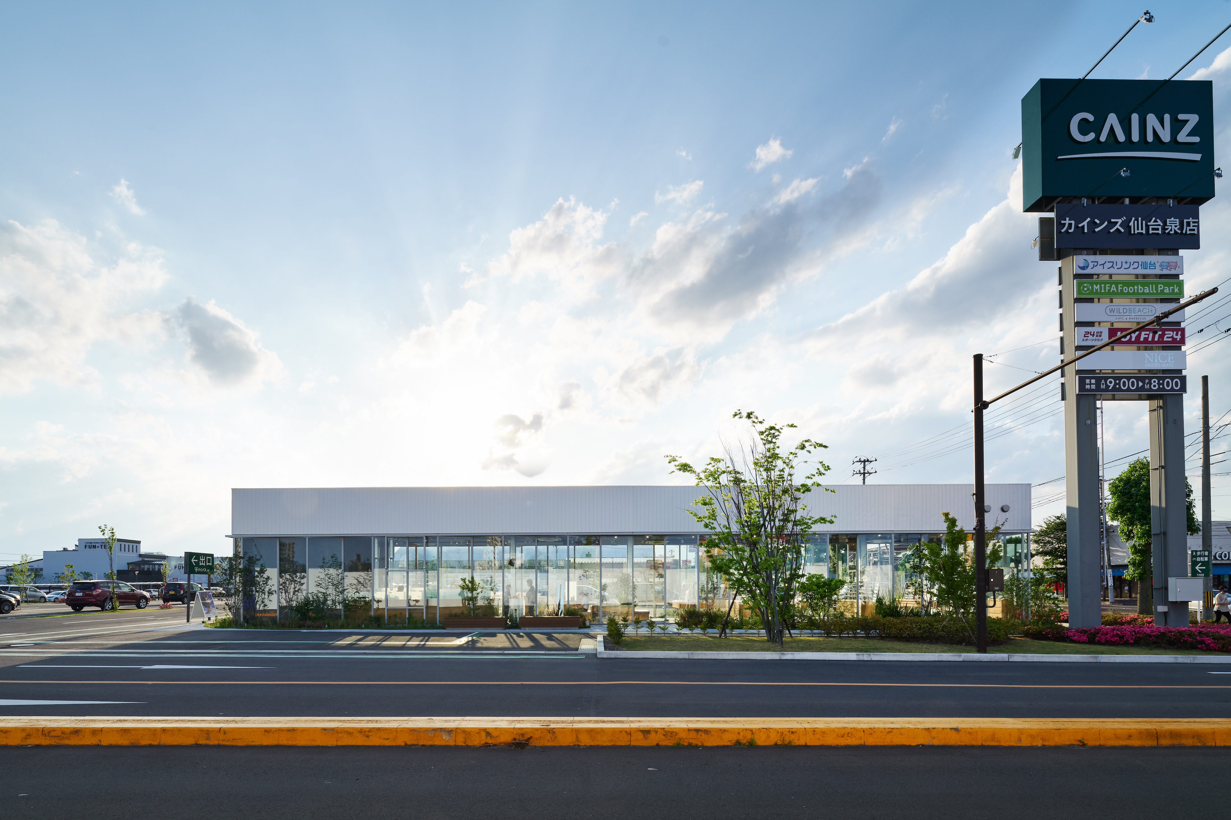 JINS Sendai Izumi 眼镜店丨日本丨Yohei Kawashima architects inc.-47