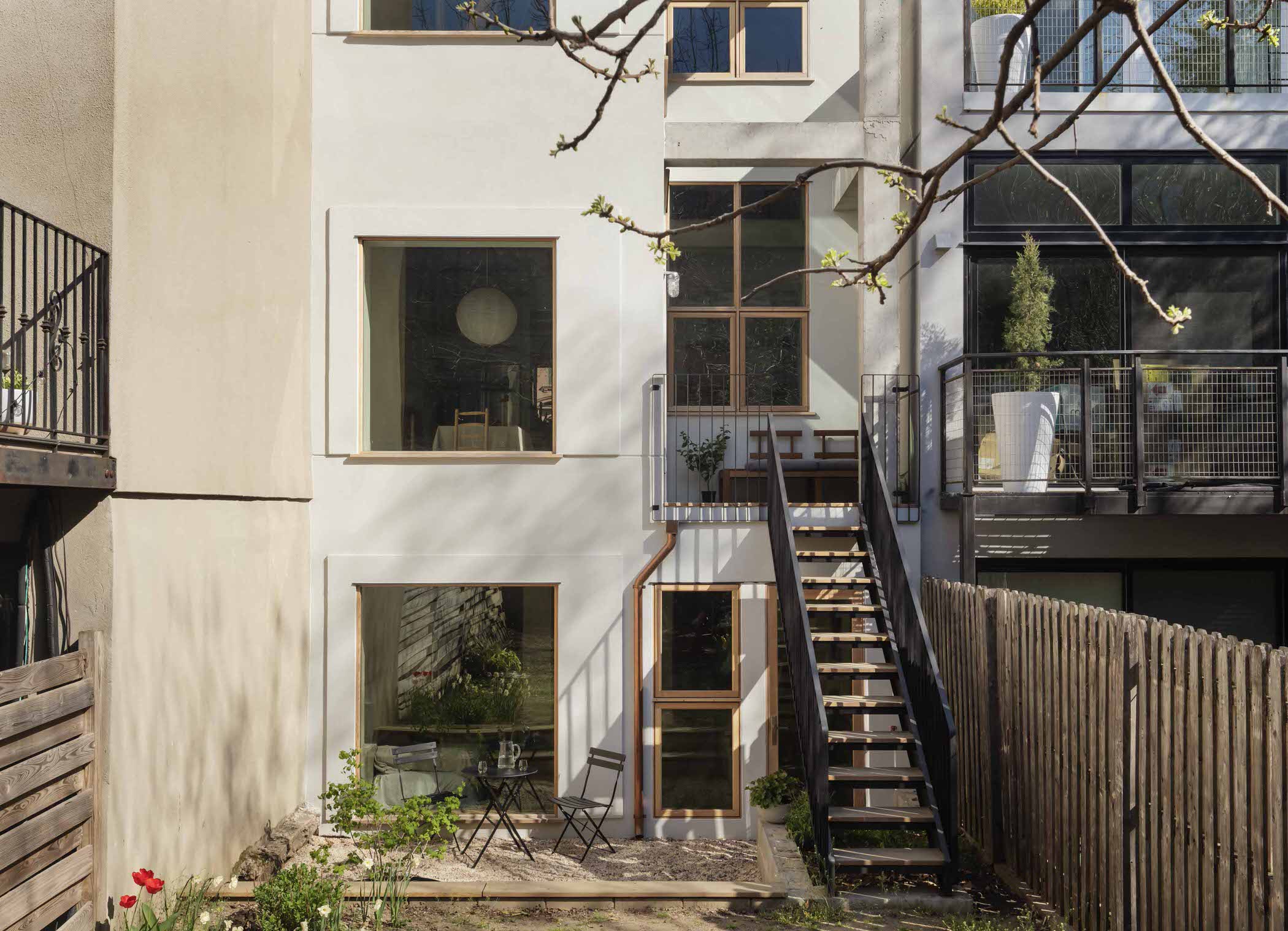 A Touch of Wabi Sabi:布鲁克林联排别墅丨美国纽约丨TBo Architecture-27