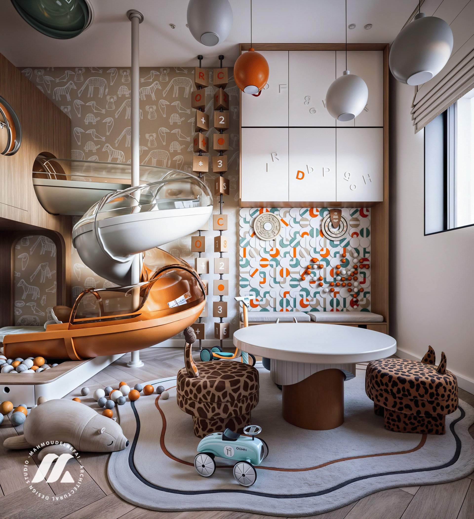 儿童游戏室设计丨United Arab EmiratesDubai-11