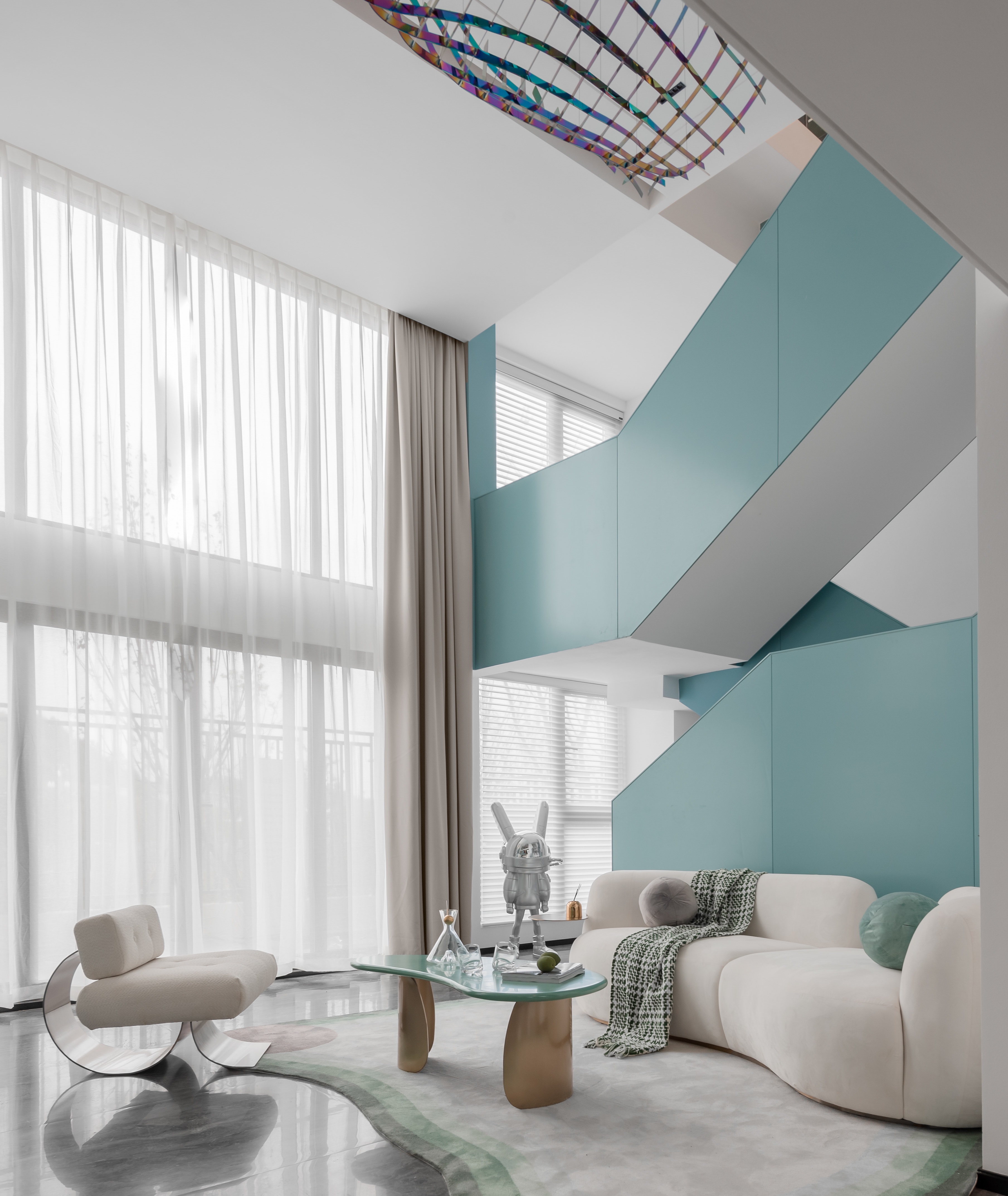 美纵设计｜融创贵州 云湖十里B21样板间-3