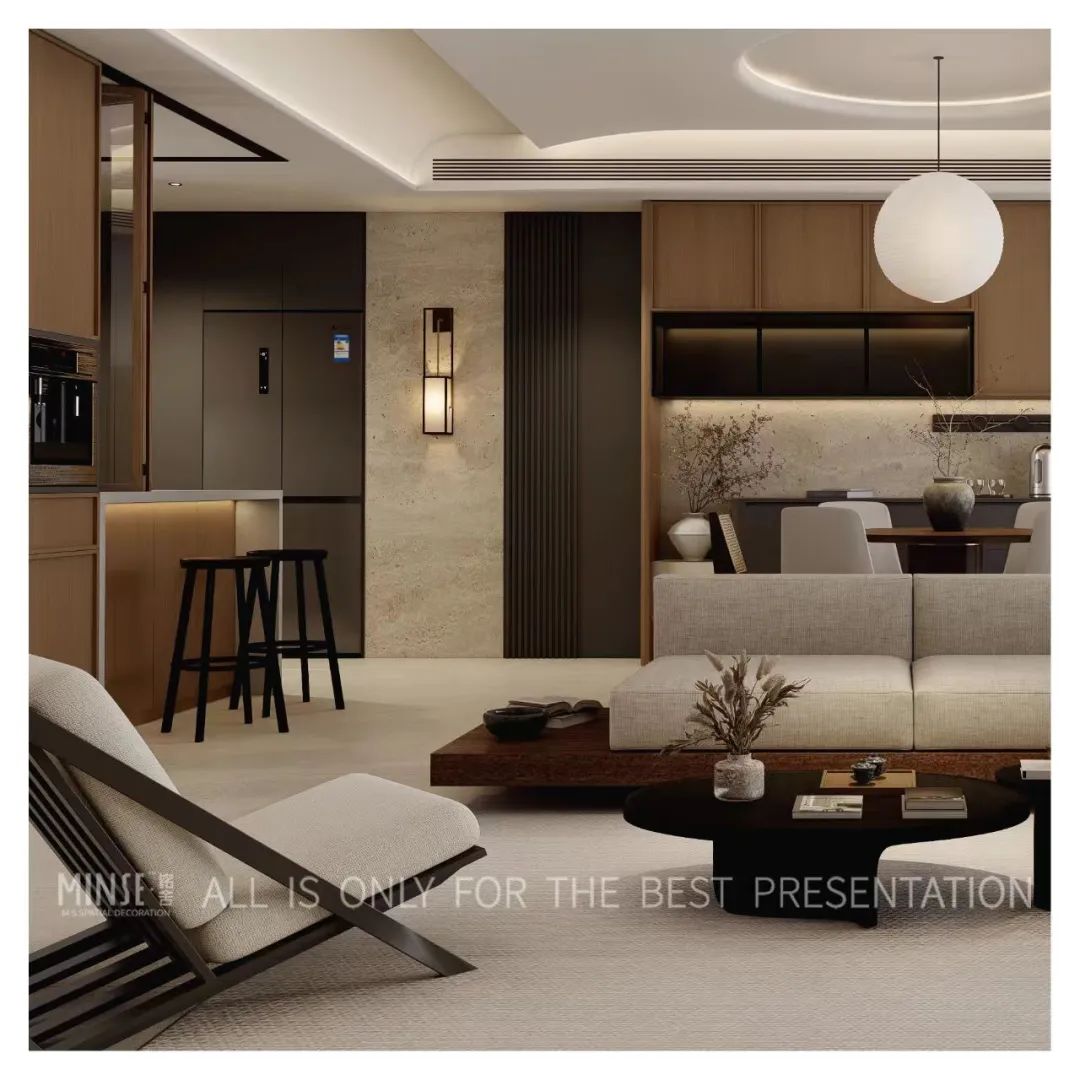 雅州一品 · 棕影 静和居丨雅安铭舍·空间设计事务所-7