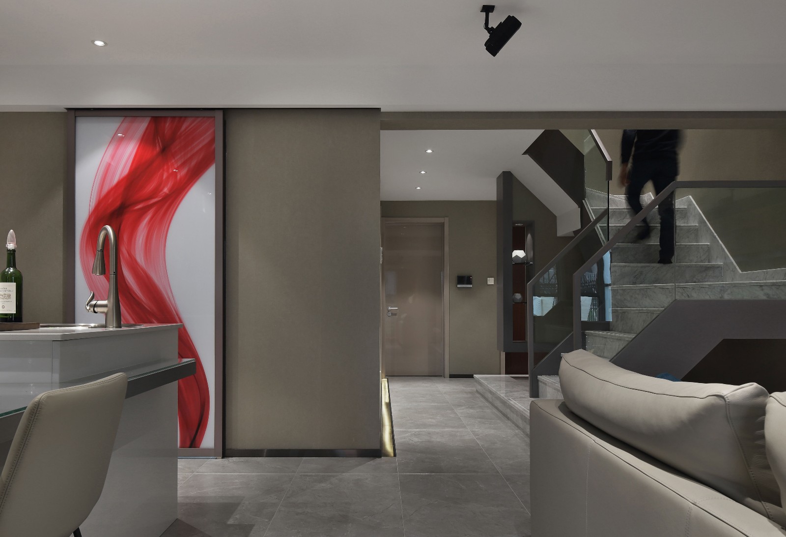 樾.界——200㎡南京跃层简约住宅-25