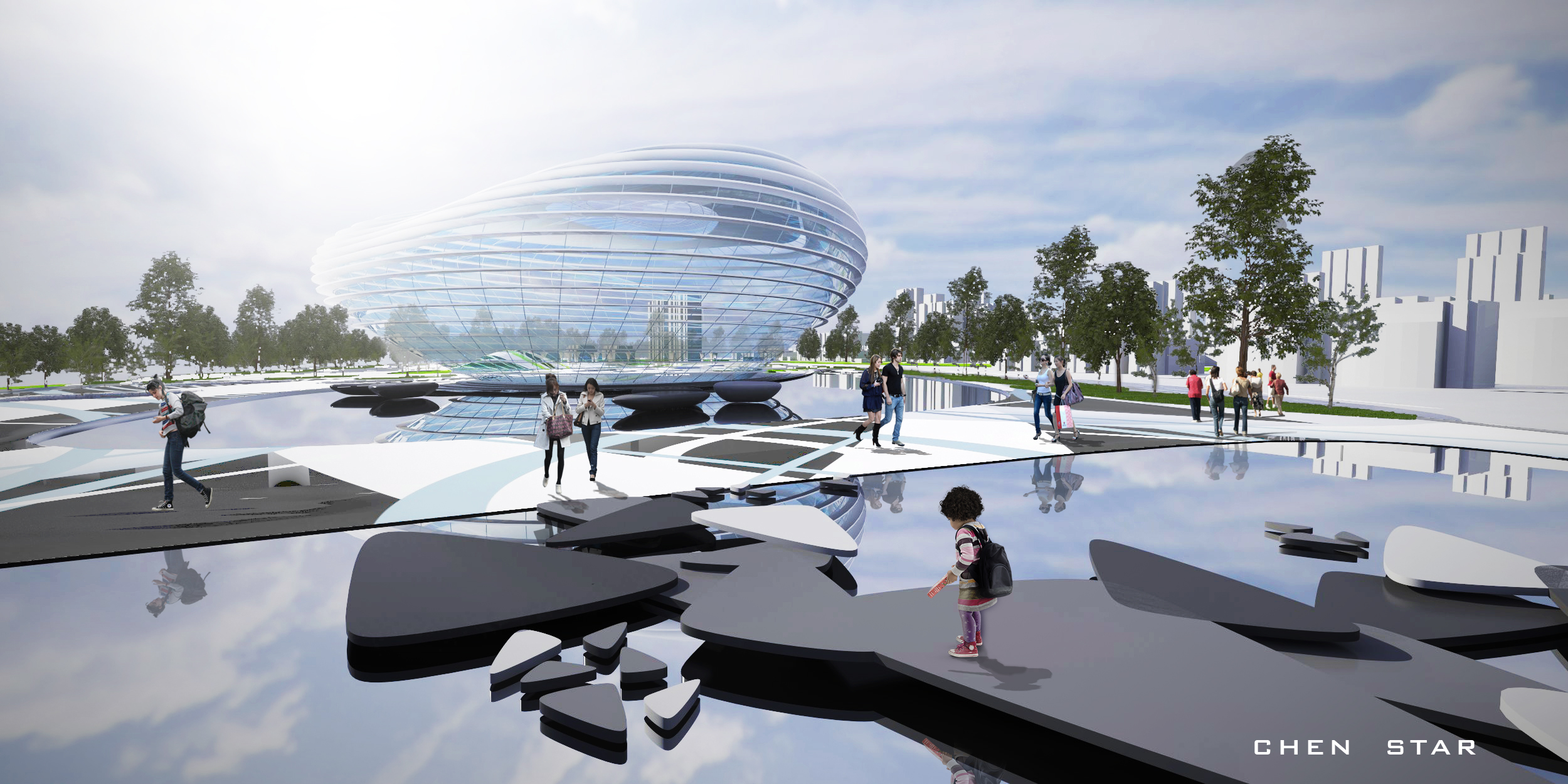 CSDE 文化艺术中心设计-79